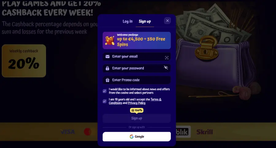 Spingranny otrzymaj 400 zł i 200 free spins – graj teraz online